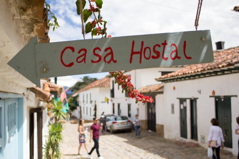 Casa Hostal Villa De Leyva Esterno foto